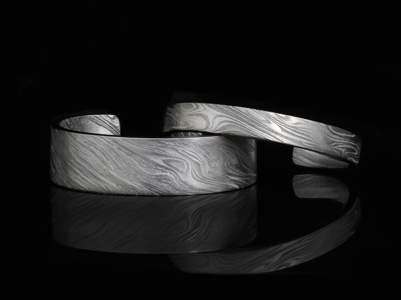 Damascus Glow Cuff, Two Sizes